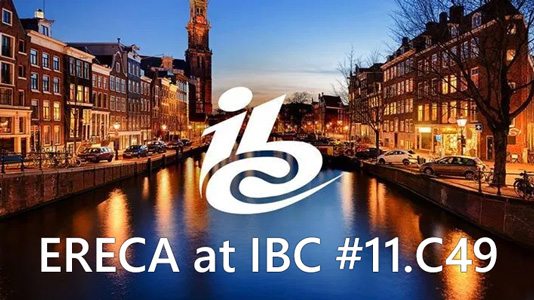 Ereca at IBC 2019 - Stand #11C49